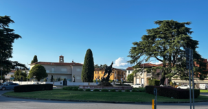 Ruas no bairro de Sant´Anna em Lucca.