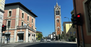 Ruas no bairro de San Concordio em Lucca