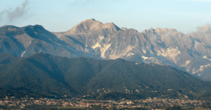 vista das montanhas